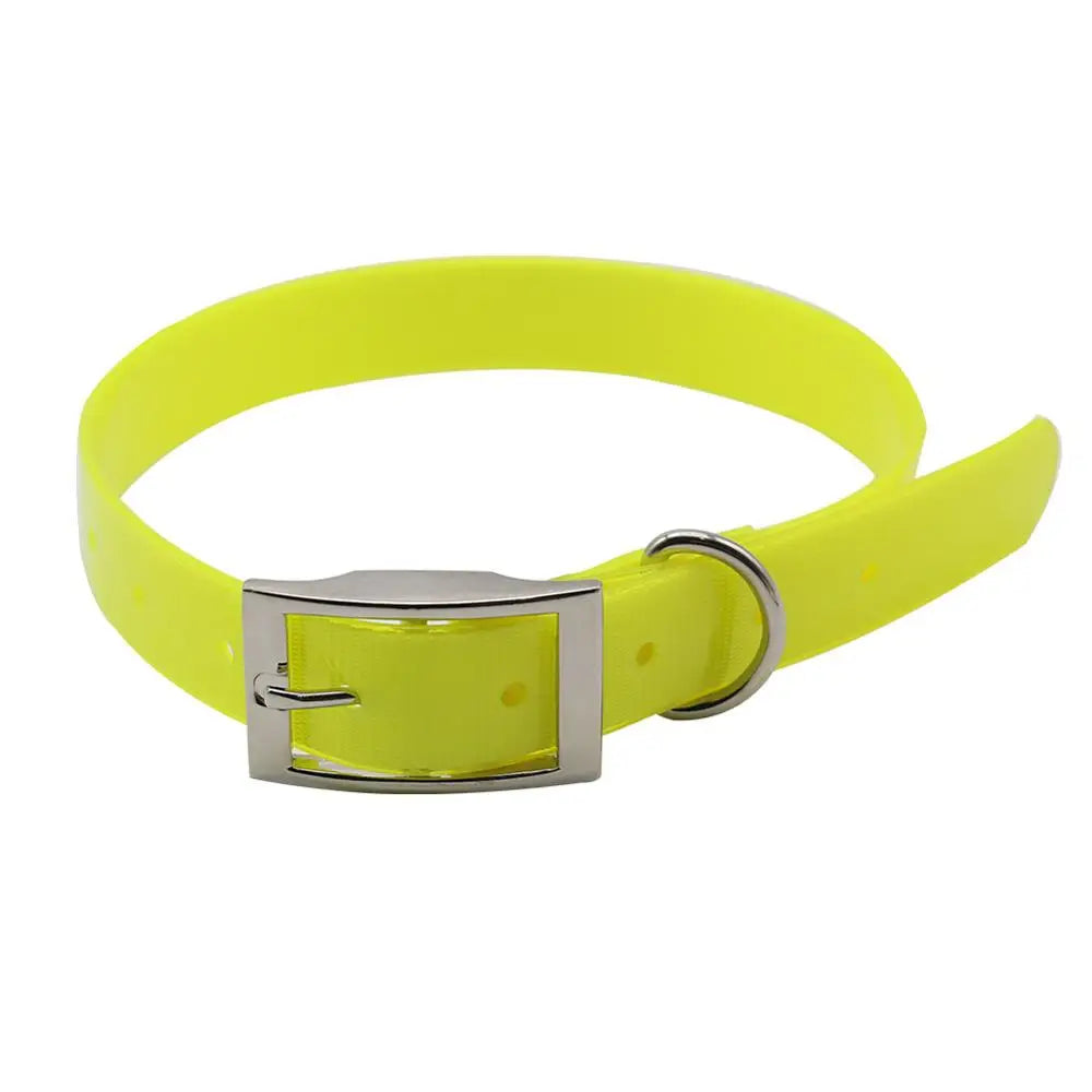 Fashion TPU Dog Pet Collars High Quality Waterproof Deodorant Resistant Dirt Easy Clean Collars 10 Colors Pet Products