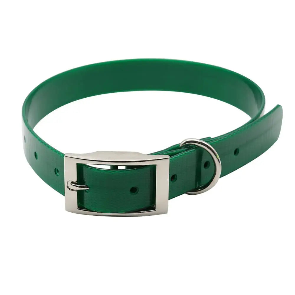 Fashion TPU Dog Pet Collars High Quality Waterproof Deodorant Resistant Dirt Easy Clean Collars 10 Colors Pet Products