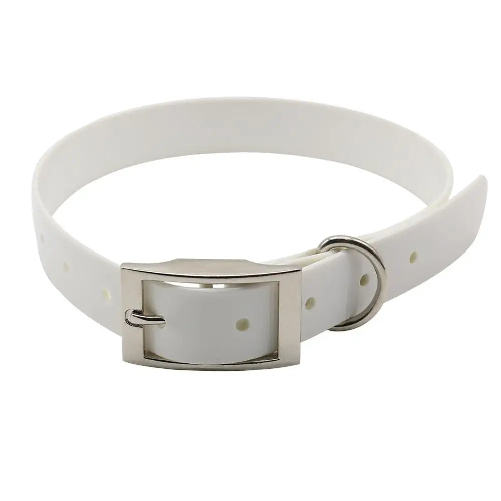 Fashion TPU Dog Pet Collars High Quality Waterproof Deodorant Resistant Dirt Easy Clean Collars 10 Colors Pet Products