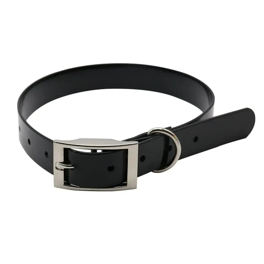 Fashion TPU Dog Pet Collars High Quality Waterproof Deodorant Resistant Dirt Easy Clean Collars 10 Colors Pet Products
